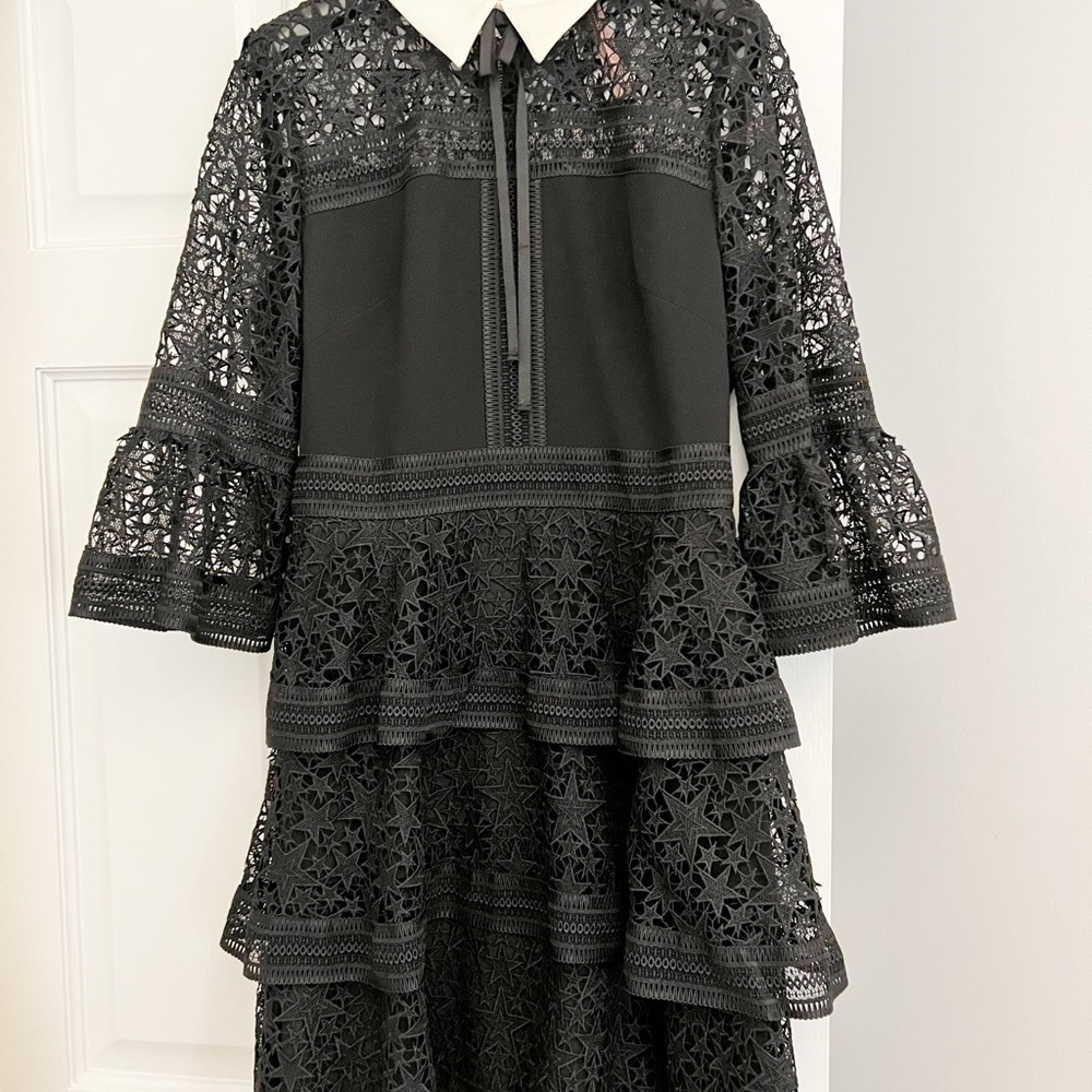 Ted Baker Black Lace Dress